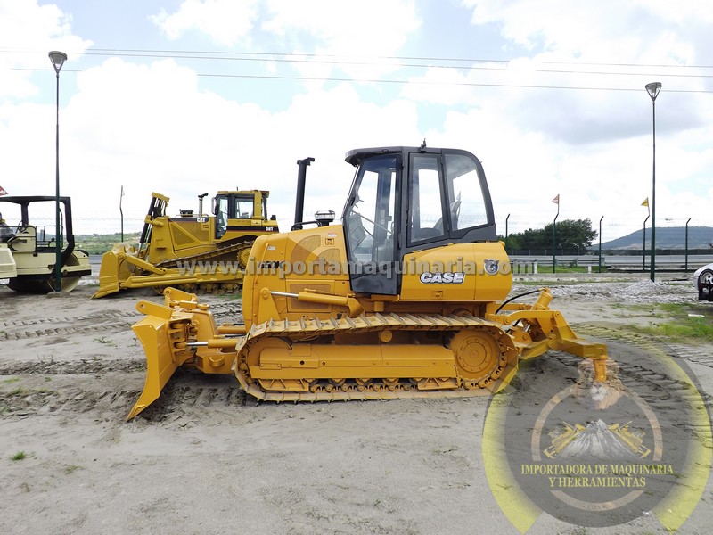 Tractor sobre Orugas Case 650K Angledozer Ripper, Faldón y Cabina