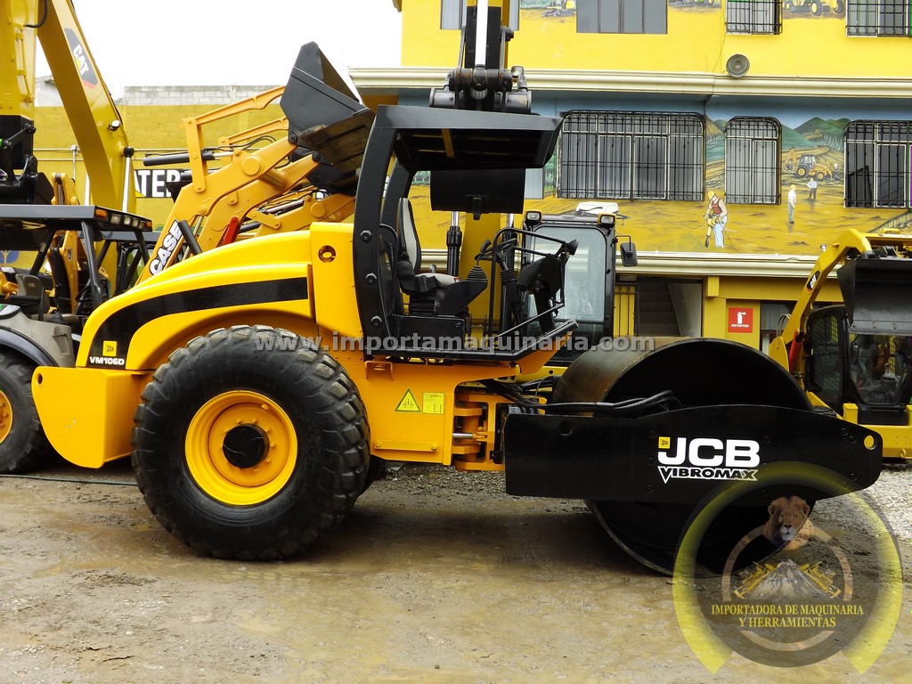 Vibrocompactador Vibromax Jcb VM106D Rodillo liso de 83