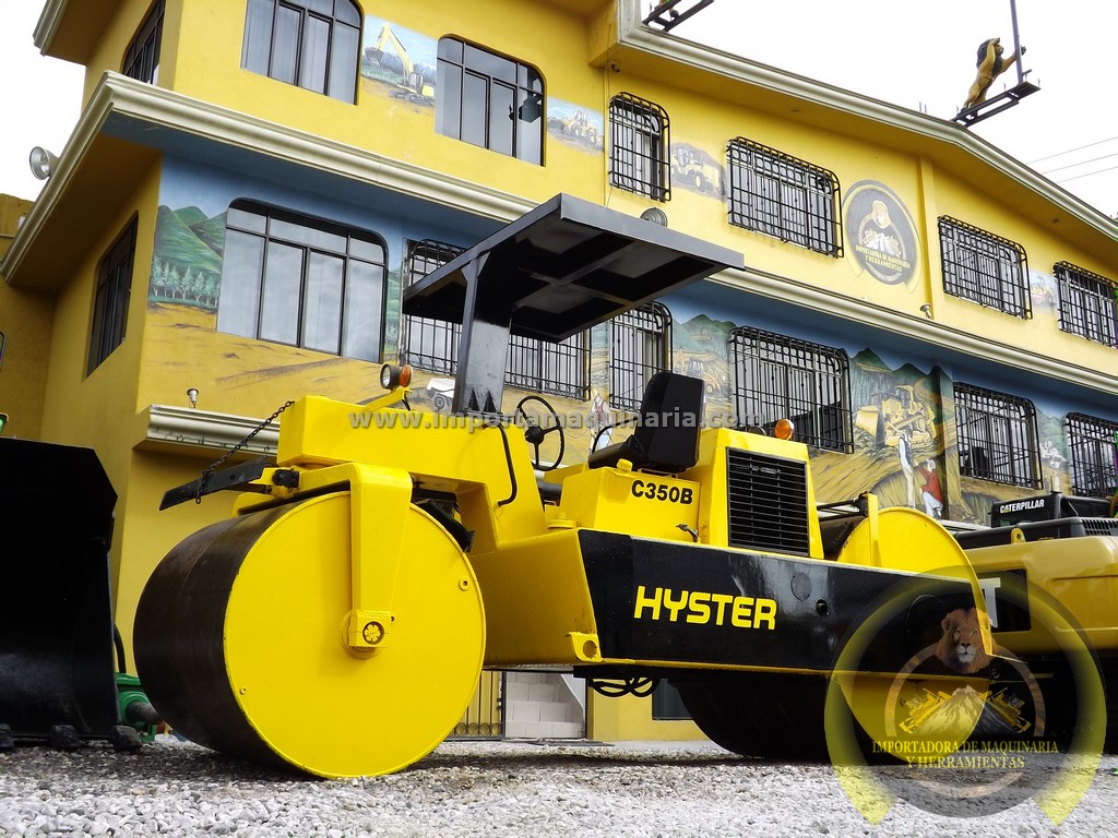 Compactor Estático Hyster C350B doble rodillo liso de 54"