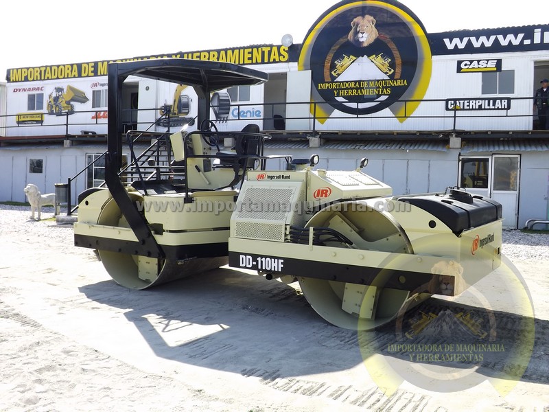 Vibrocompactador Ingersoll Rand DD-110 HF con Doble Rodillo liso de 78
