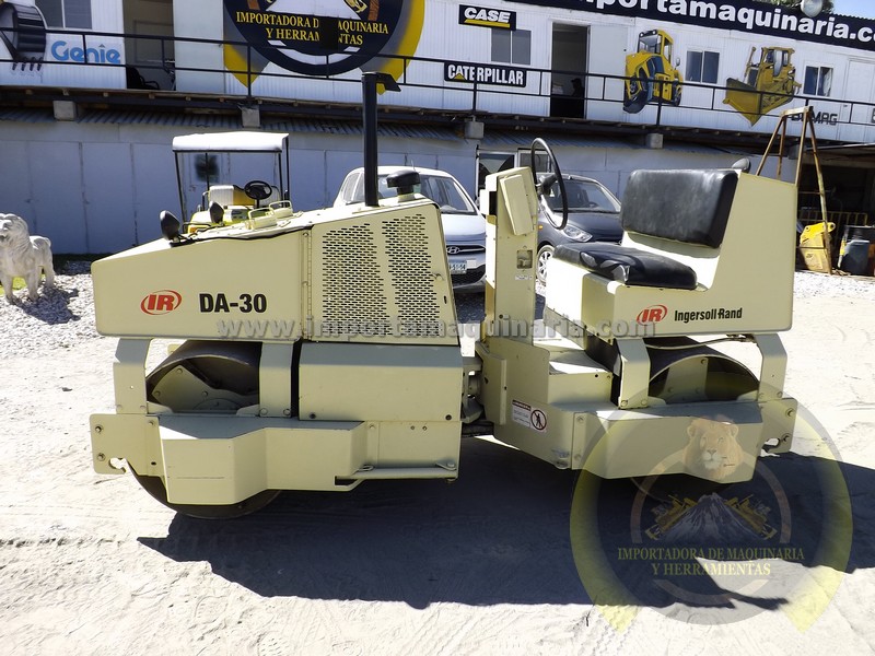 Vibrocompactador Ingersoll Rand DA30 con  Doble Rodillo liso de 40