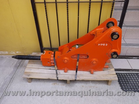 Martillo Hidráulico MKT para Retroexcavadora o Minicargador