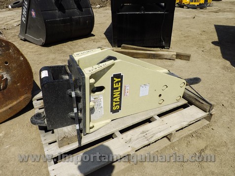 Martillo Hidráulico Stanley MB15EXS para retroexcavadora o minicargador
