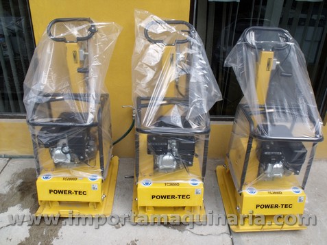 PLACA COMPACTADORA VIBRATORIA POWERTEC TC2800D NUEVA