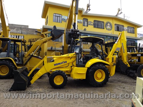 RETROEXCAVADORA KOMATSU WB140-2N 4X4