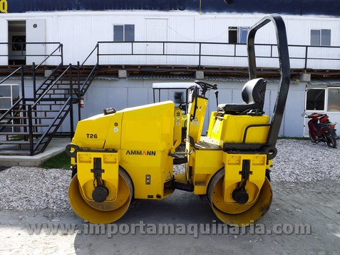 Vibrocompactador Ammann T-26 con Doble Rodillo liso de 48