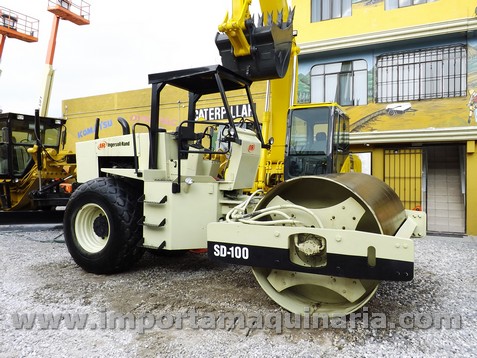 VIBROCOMPACTADOR INGERSOLL RAND SD-100d